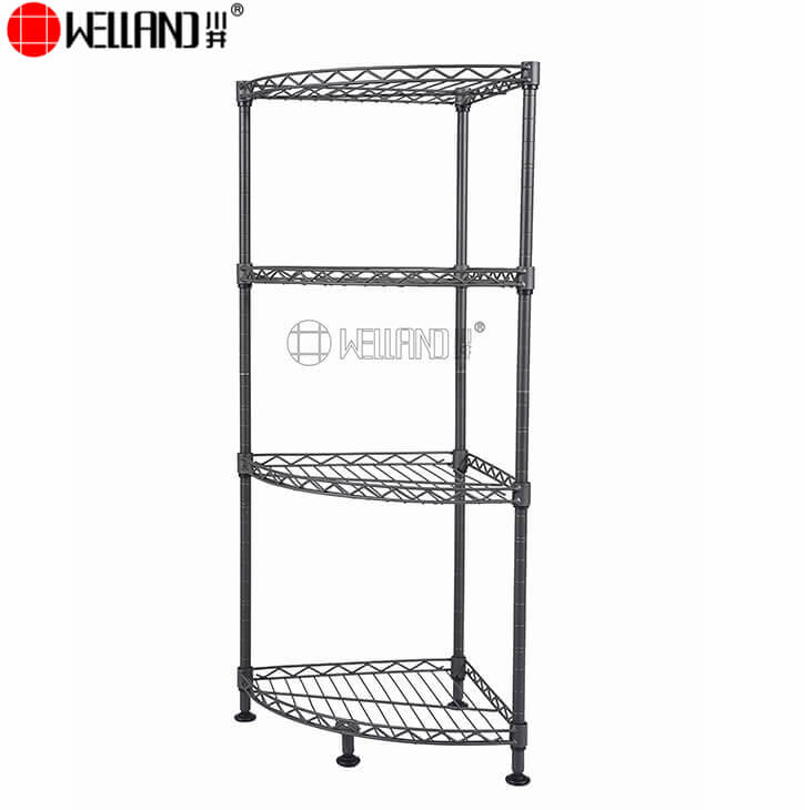 corner wire shelf