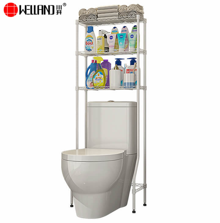 over the toilet storage shelf