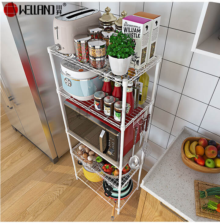rangement de grille de cuisine