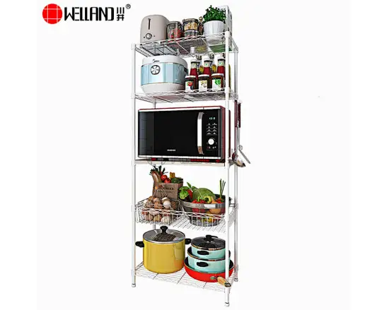 Multifunctional Wire Rack for Kitchen Storage