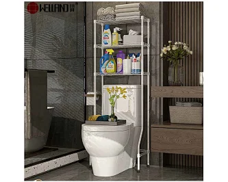 Freestanding Over The Toilet Rack Bathroom Organizer Shelf