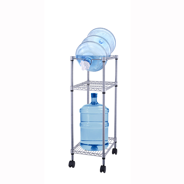 water bottle storage rack