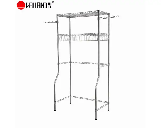 bathroom rack
