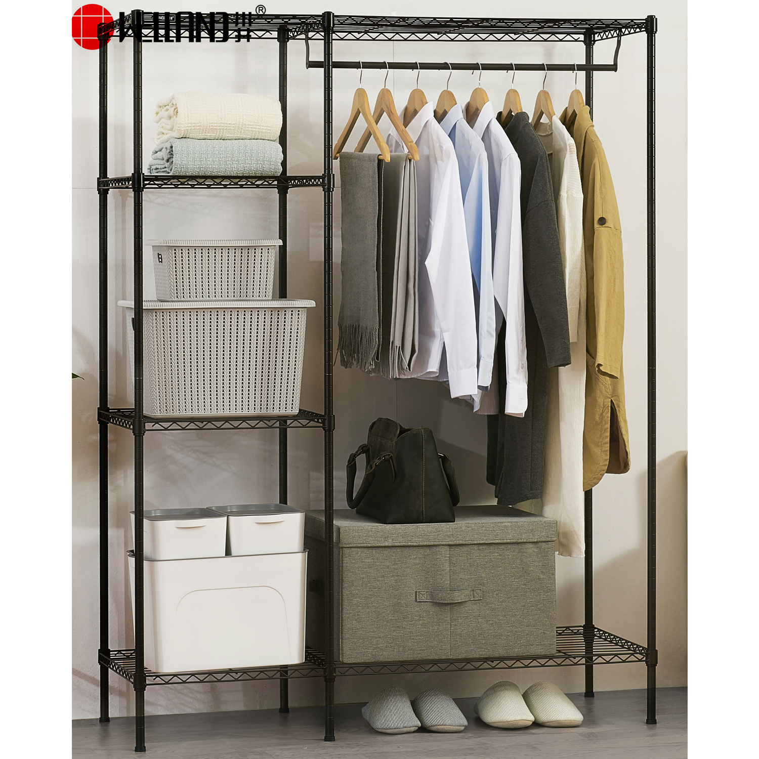 metal wardrobe closet