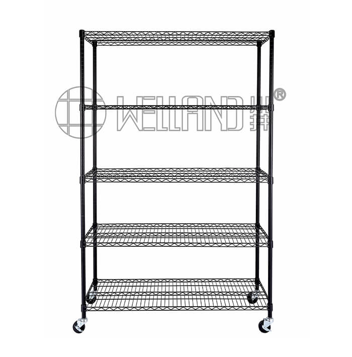 galvanized metal wire shelf