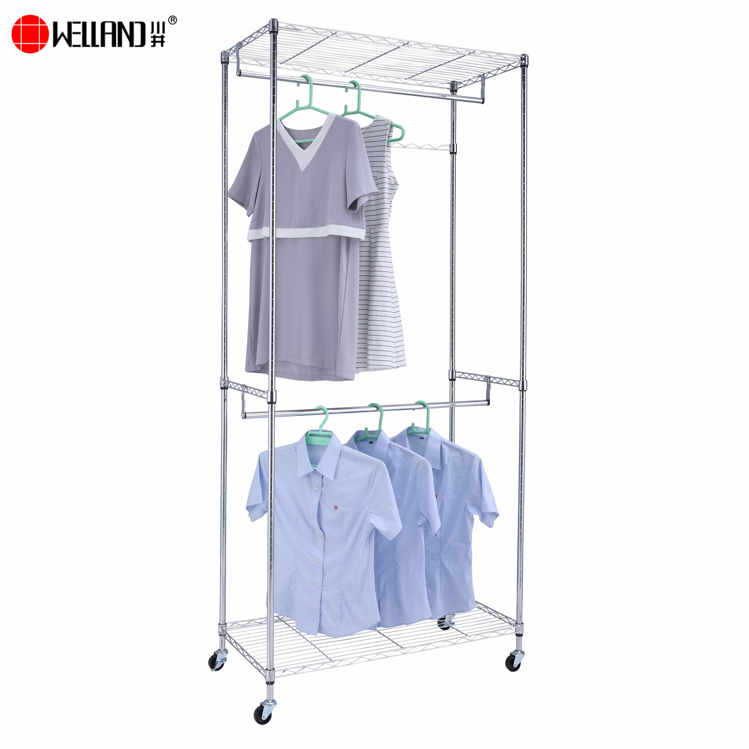 adjustable garment rack