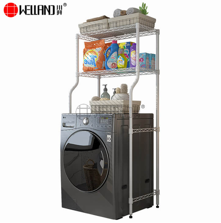 freestanding washing machine rack