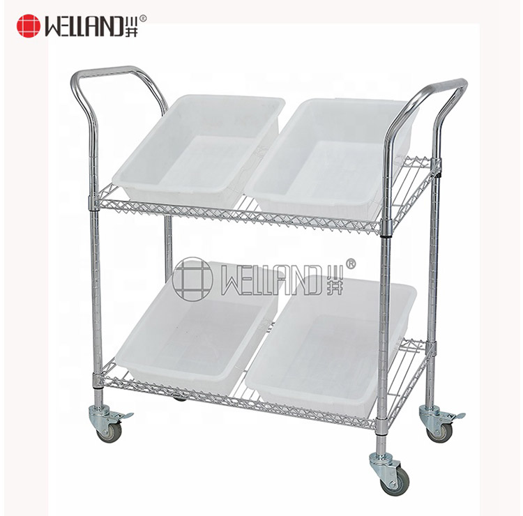 Carrello multiuso in acciaio