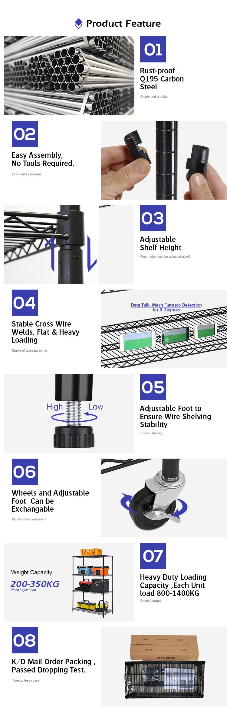 wire shelf product