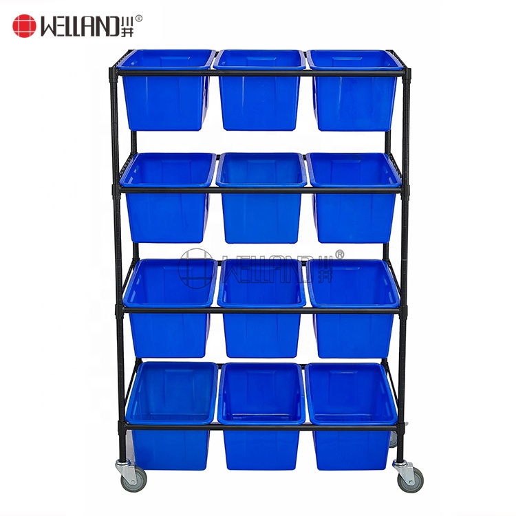 Carro de estantería para picking de pedidos