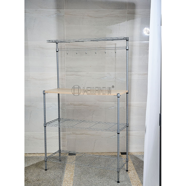 rack de armazenamento de forno de microondas