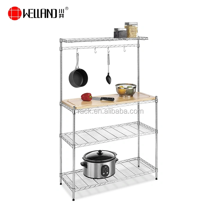 estante para microondas de cocina
