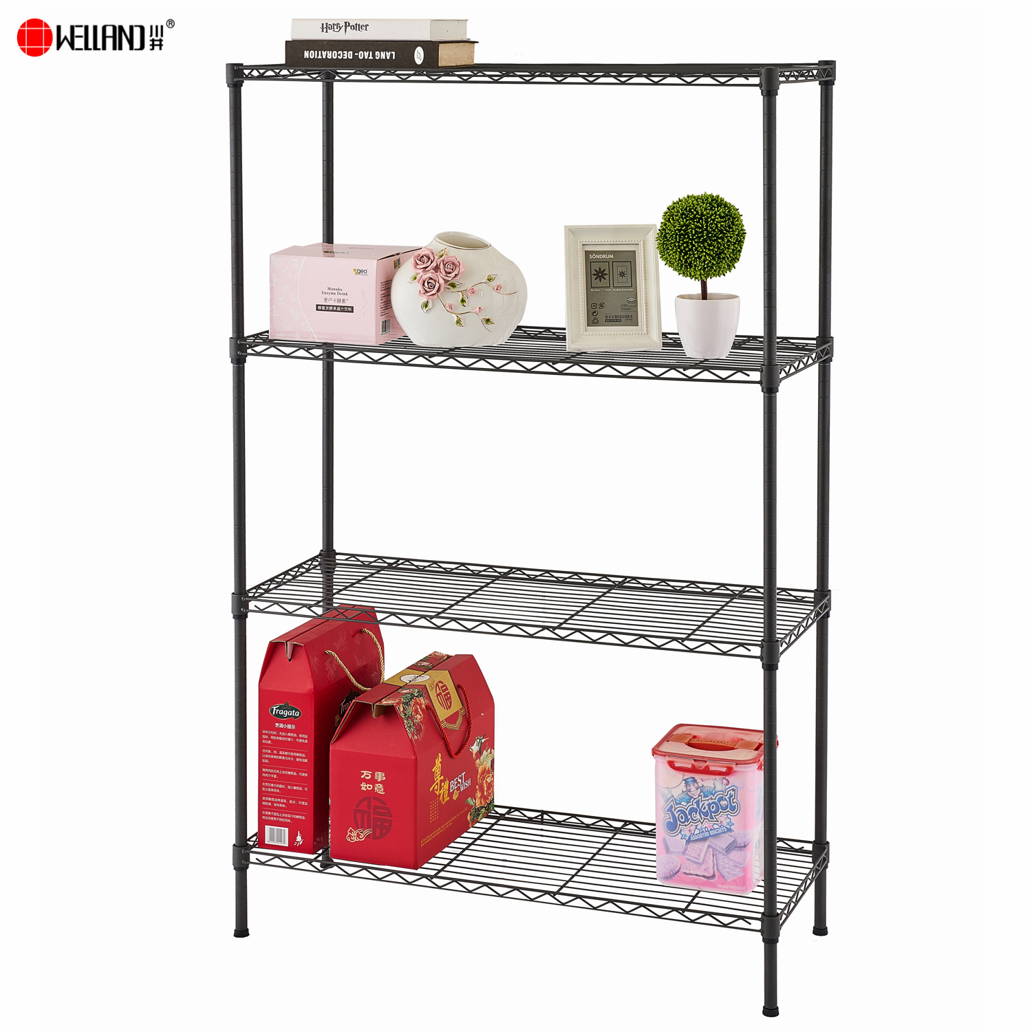 scaffalature in filo metallico