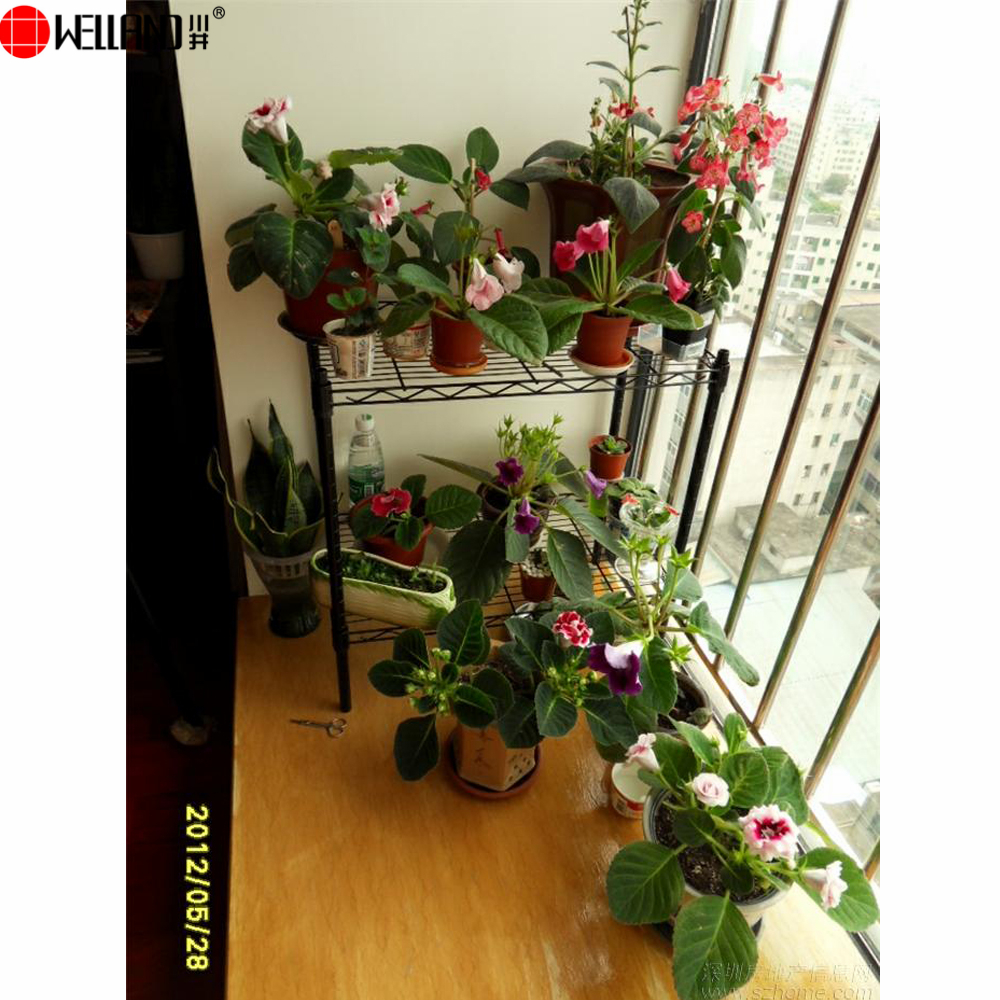 Cremalheira de flores para varanda