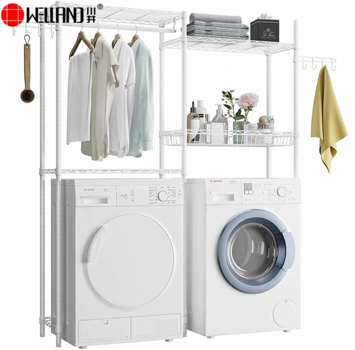 washing machine shelf unit