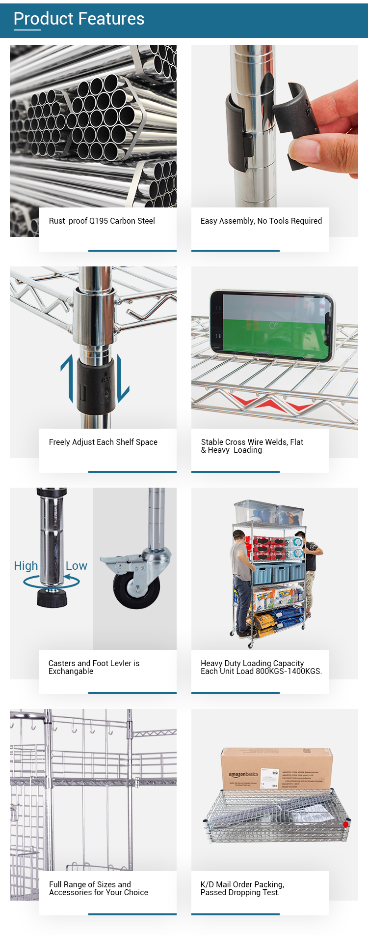 assemblare scaffalature metalliche