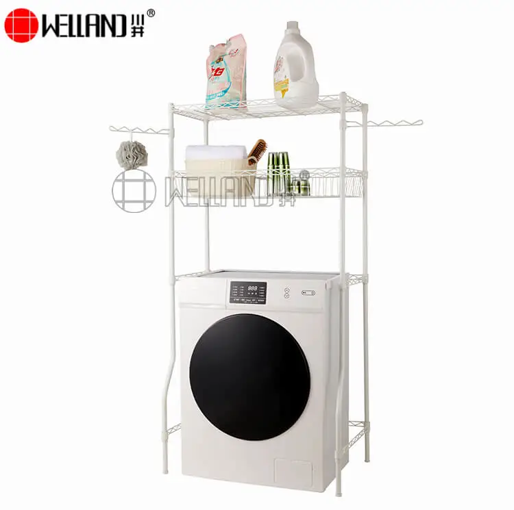 washing machine storage rack