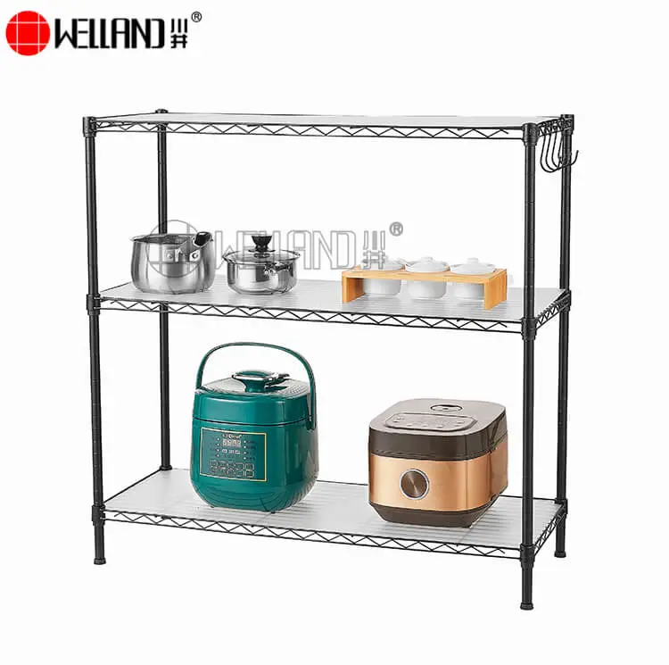 3 tier wire shelf