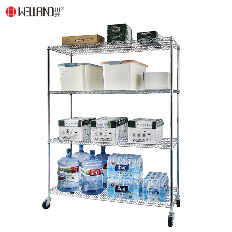 4 shelf wire shelving unit