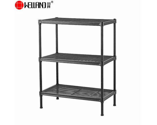 metal wire mesh storage shelf