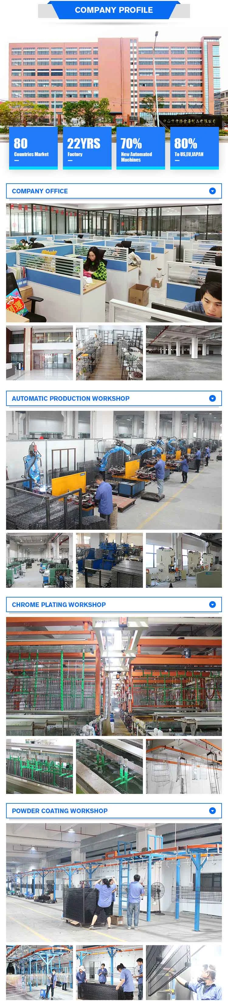 fabbrica di scaffalature metalliche
