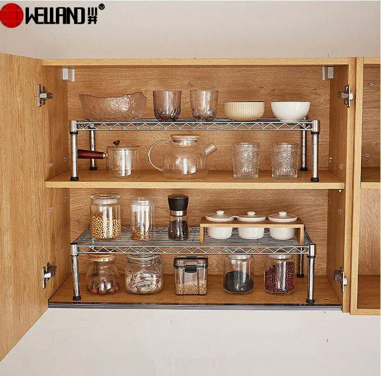 single-layer wire shelf
