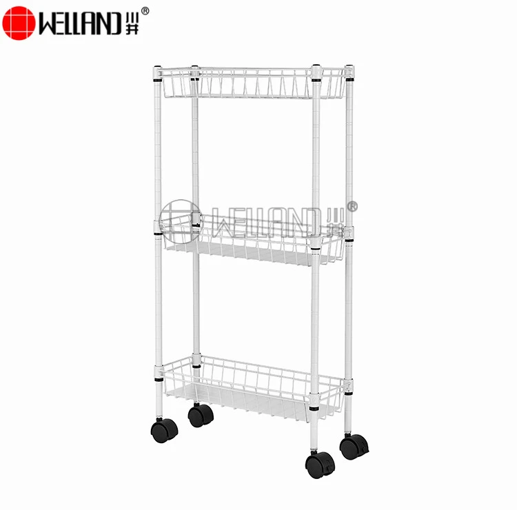 narrow kitchen trolley