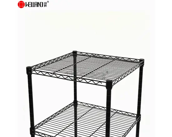 4 layer square wire shelf