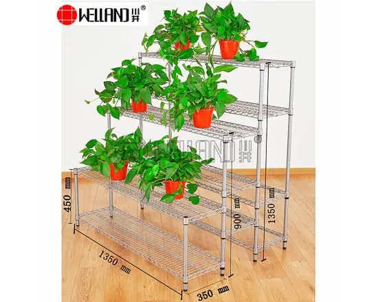 planting wire shelving