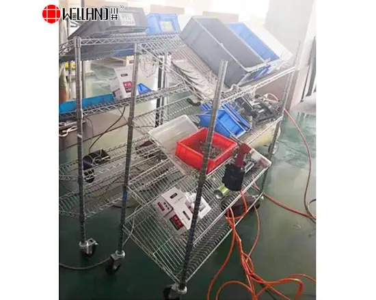 warehouse picking shelves