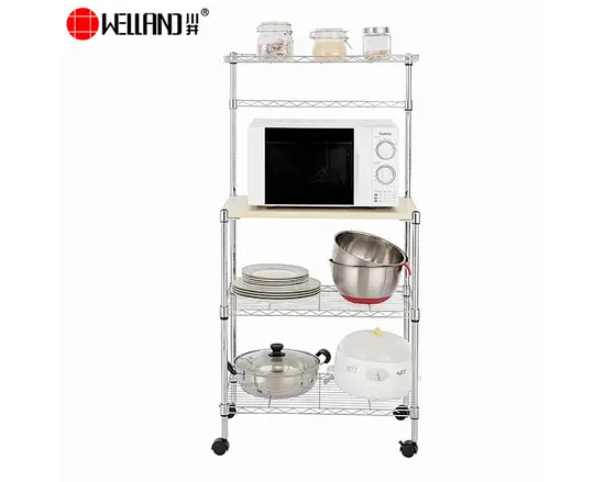 kitchen microwave oven cart