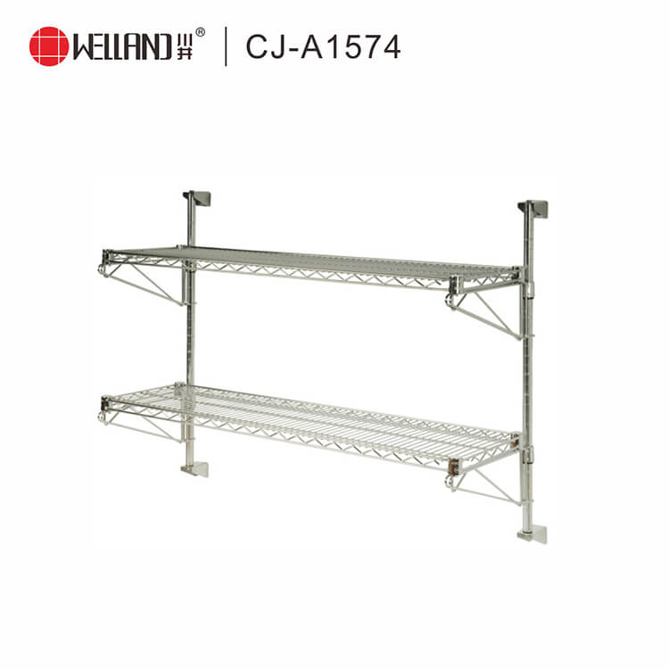 wall mount wire shelves