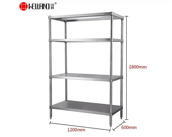 stainless steel shelving units