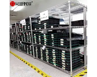 24 x 72 Wire Shelving for Warehouse Storage