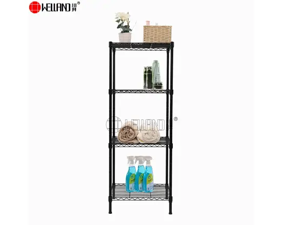 4 layer square wire shelf