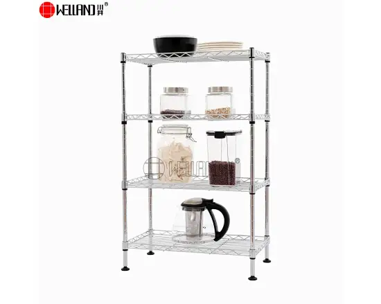mini 4 tier wire shelving