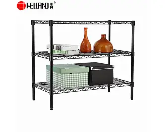 Adjustable 3 Tiers Wire Shelf for Storage