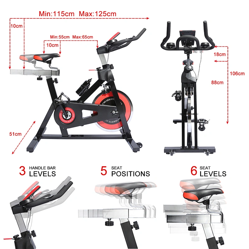 Popular gym master spinning bike professional from China Manufacturer -  Deqing Sister Sports Co., Ltd.