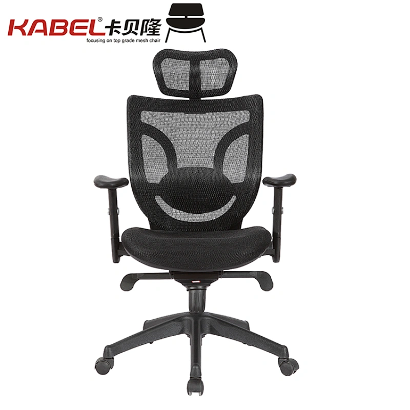 Keji Mesh Back Support Black