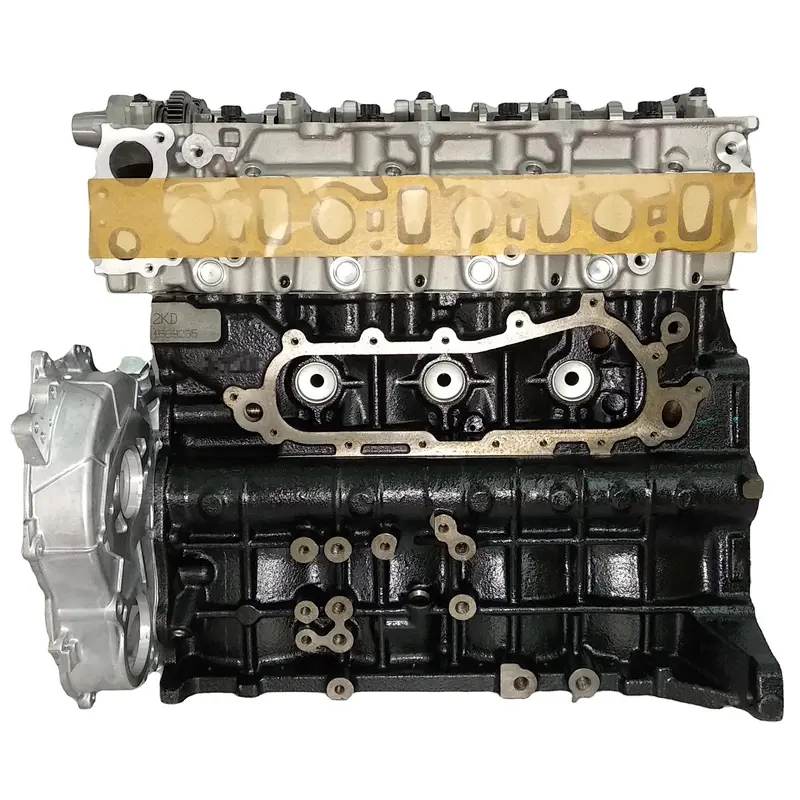 2KD ENGINE LONG BLOCK 2.5L DIESEL ENGINE FOR TOYOTA HILUX HIACE 2KD ...