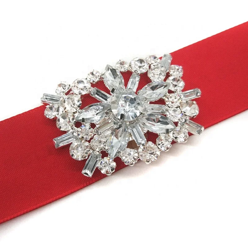 crystal rhinestone bridal shoe clip