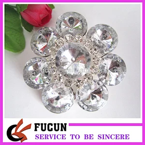 china wholesale diamond rhinestone brooch by handmade for women dresses party long wedding