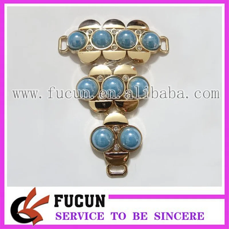 Fashion metal gold plating shoe store decoration