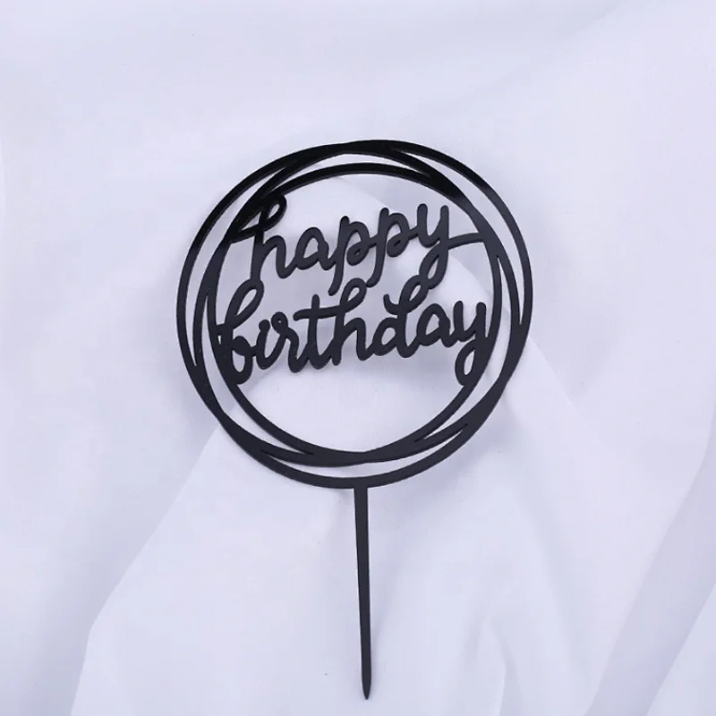 happy birthday cake topper acrylic keyword birthday cake designs