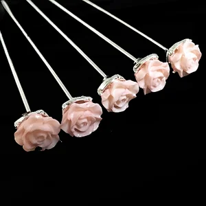 Florist supplies rhinestone stick pins for wedding rhinestone bouquet wholesale