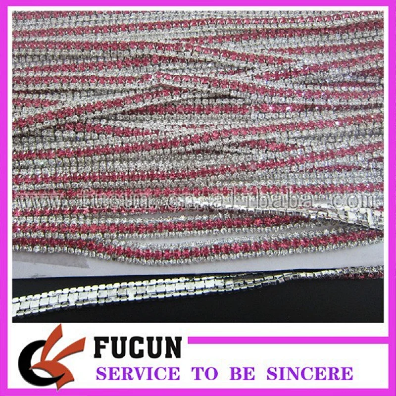 rhinestone cup chain for garment