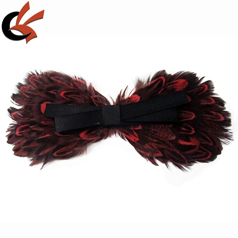 Peacock Feather Wedding Men Accessories Bow Tie pads