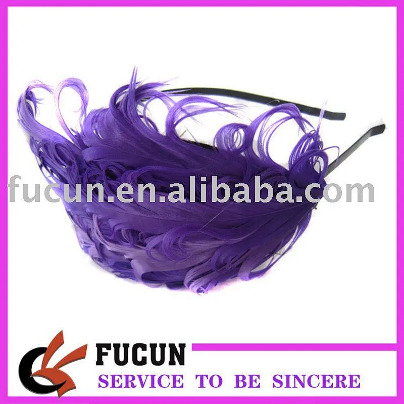 fashion purple hair headband for woman
