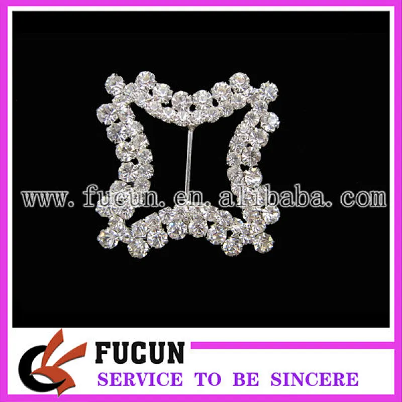 custom rhinestone buckles for decoration