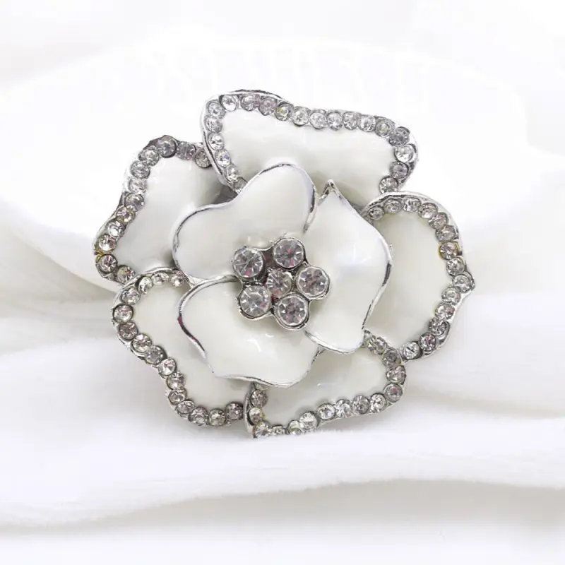 Wholesale High Quality Crystal Rhinestone Beaded flower Napkin Ring wedding